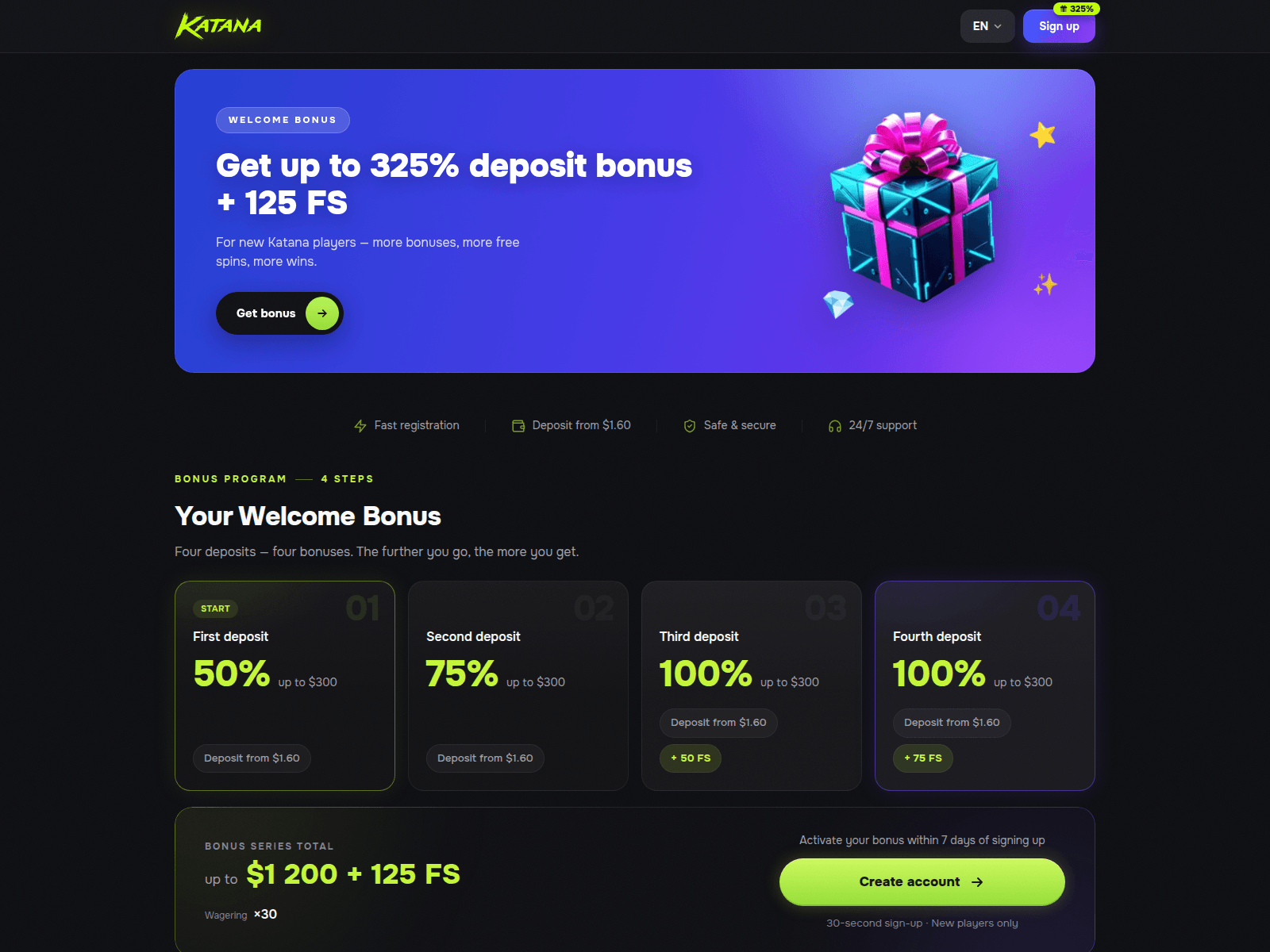 Screenshot of katanapromo.live