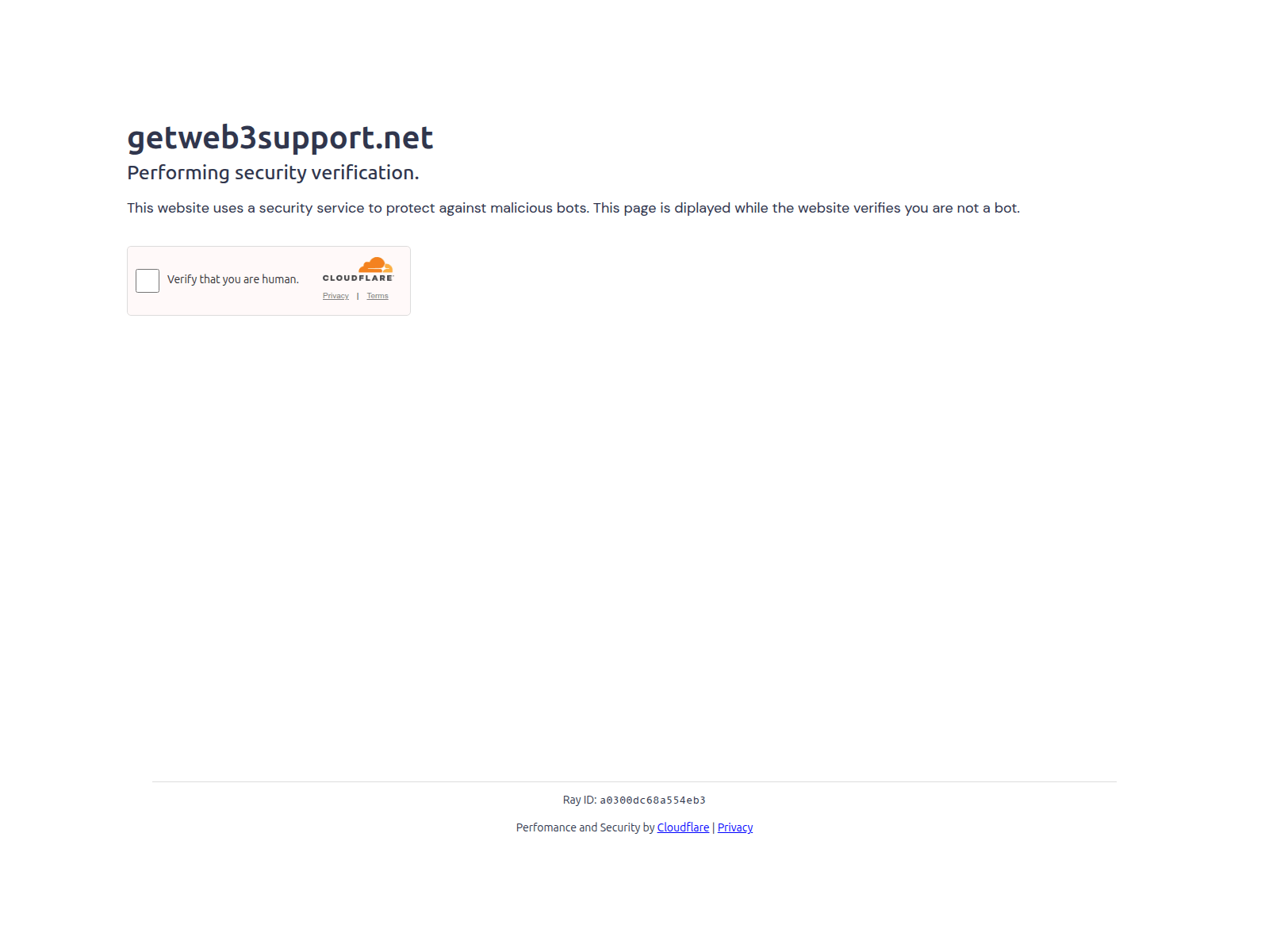 Screenshot of getweb3support.net