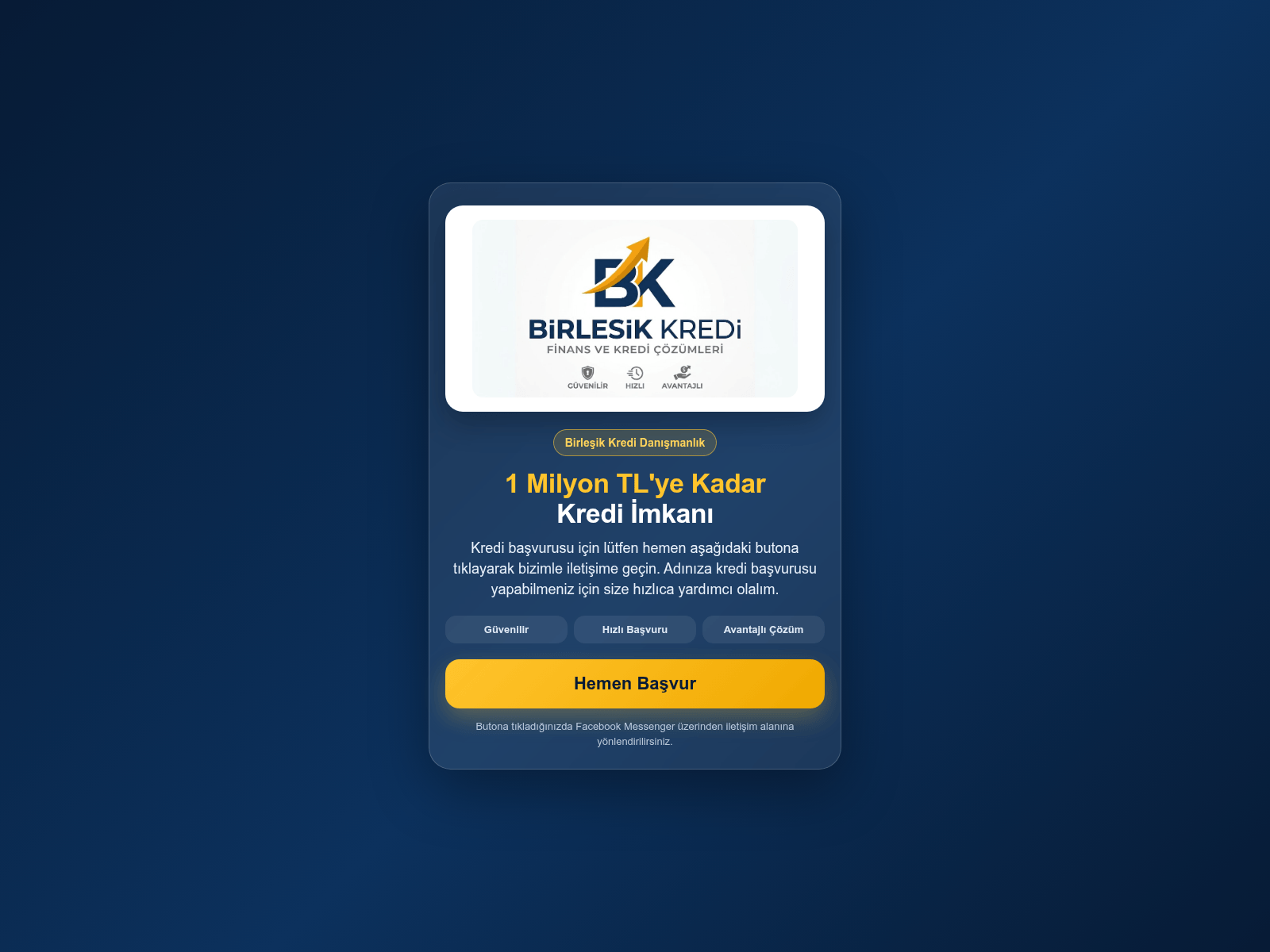 Screenshot of birlesikkredidanismanlik.com
