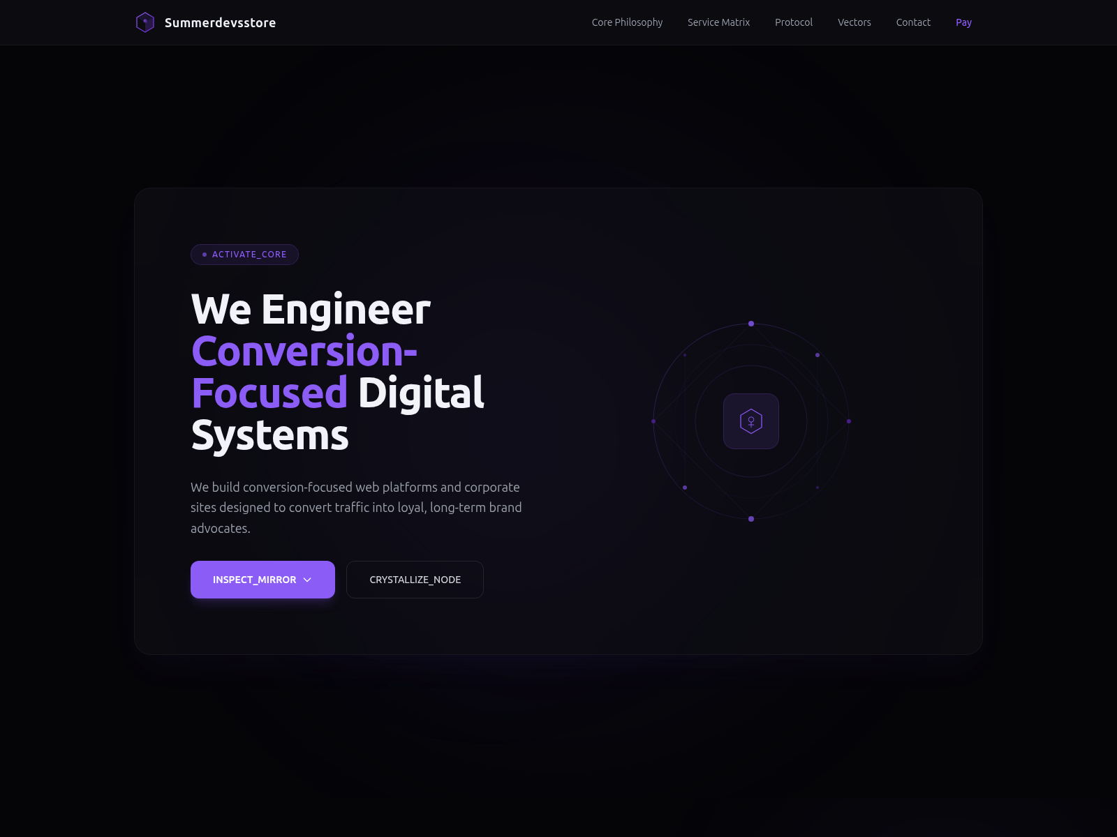 Screenshot of summerdevsstore.com