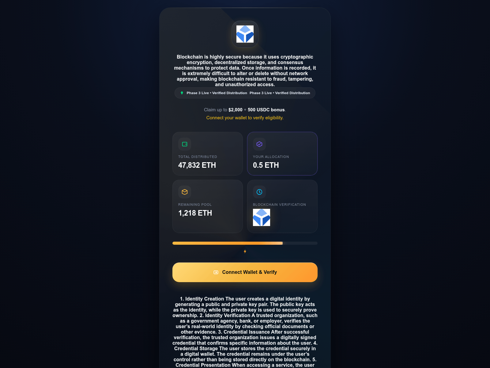 Screenshot of chainonlineverify.com