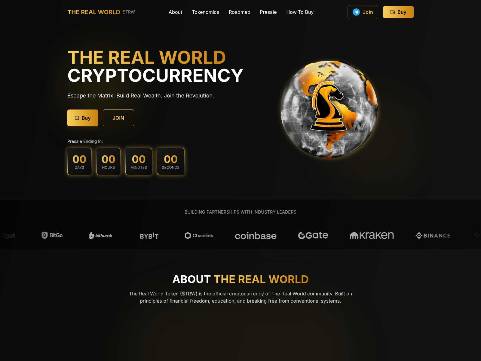 Screenshot of jointrwcoin.com