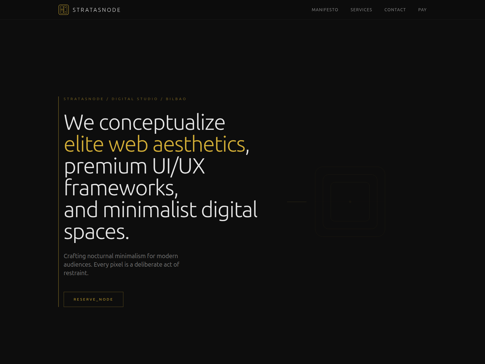 Screenshot of stratasnode.com