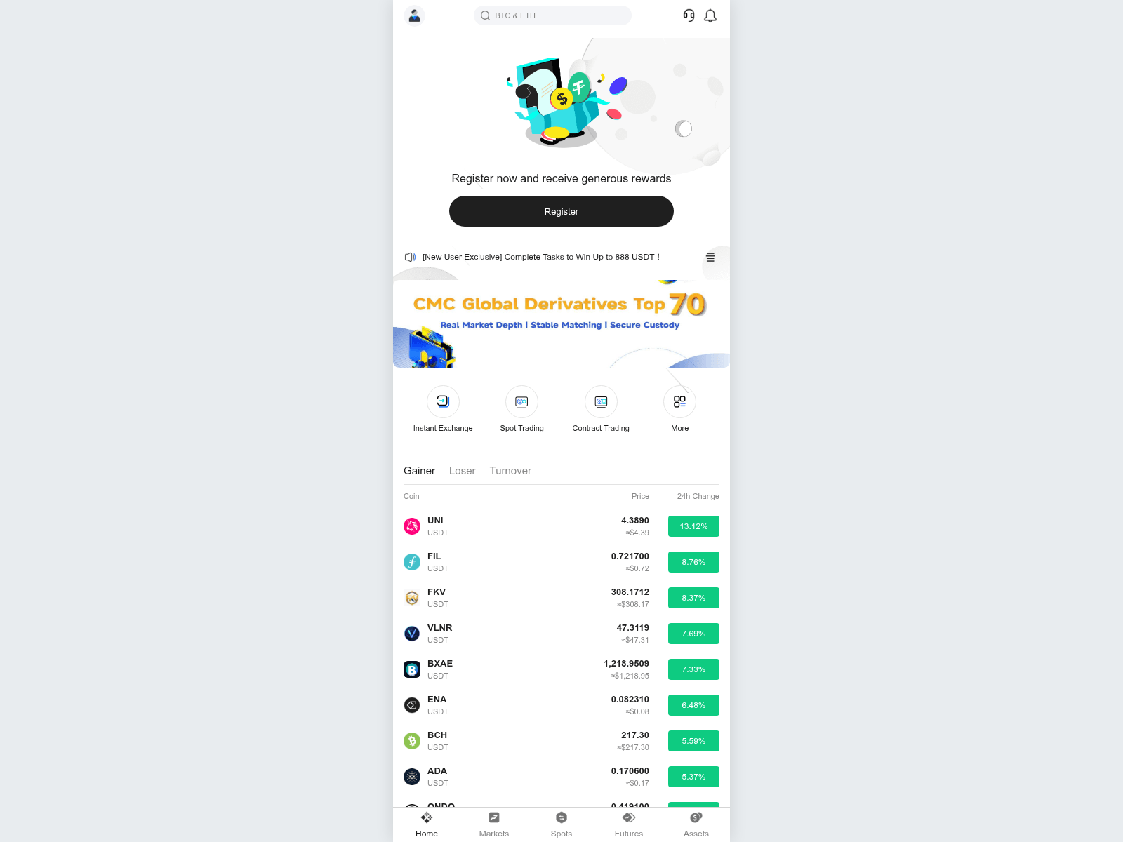 Screenshot of kronex.life