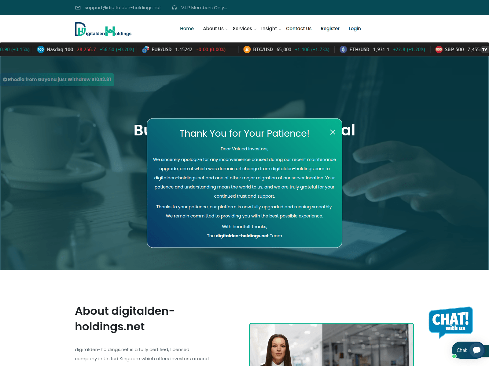 的截图 digitalden-holdings.net