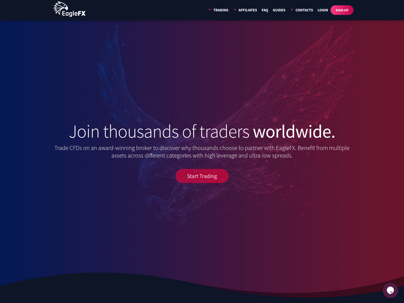 Screenshot von efx-trades.com