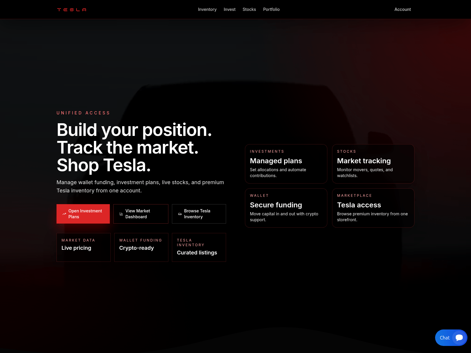 Screenshot of elvstock.com