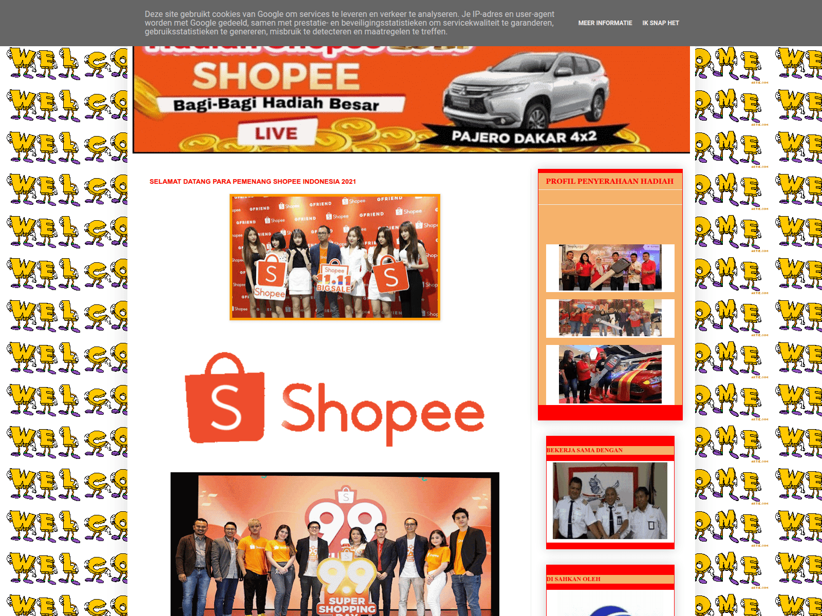 Screenshot of tkshop27.blogspot.com