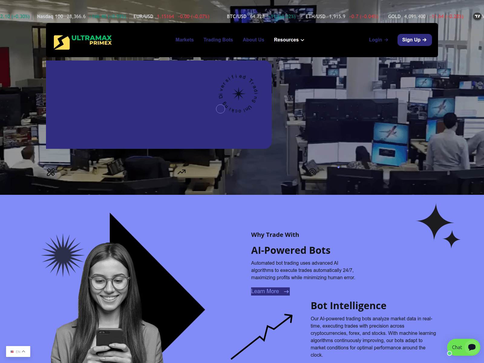 Screenshot of ultramaxprimex.com