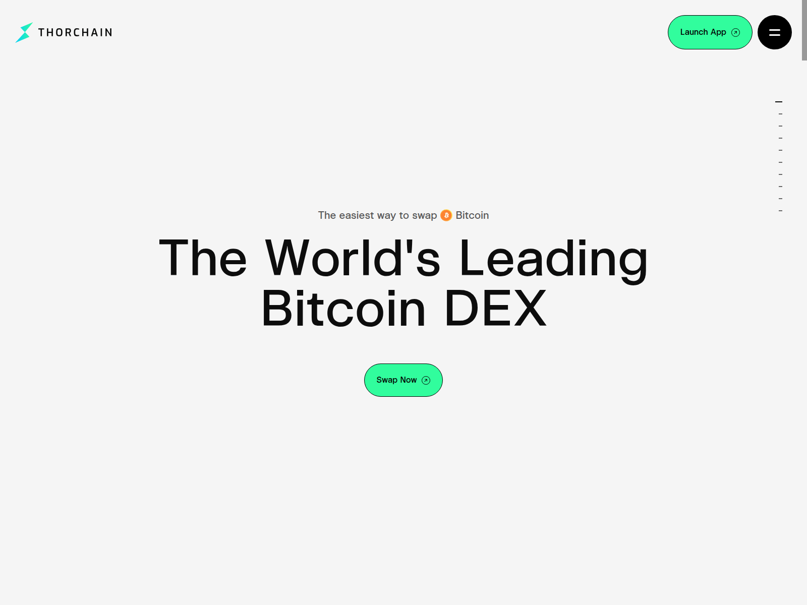 Screenshot of swap.thorcahin.org