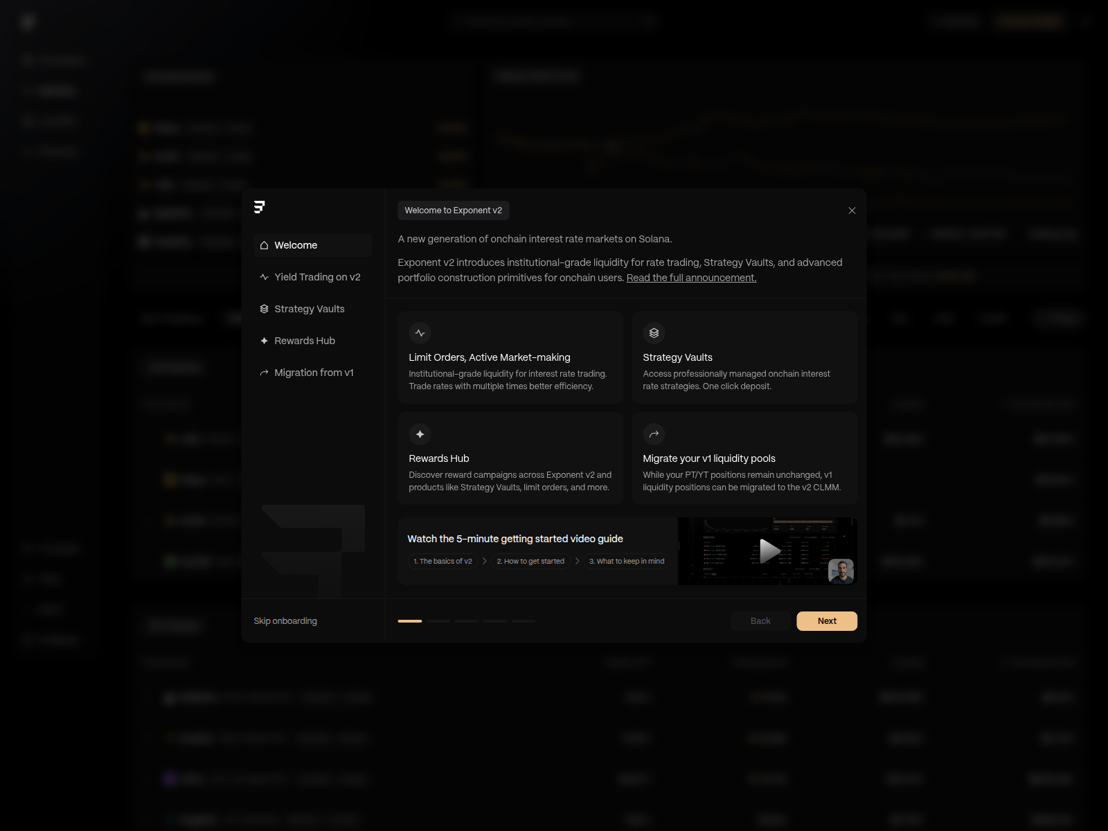 Screenshot of exponent-finances.com