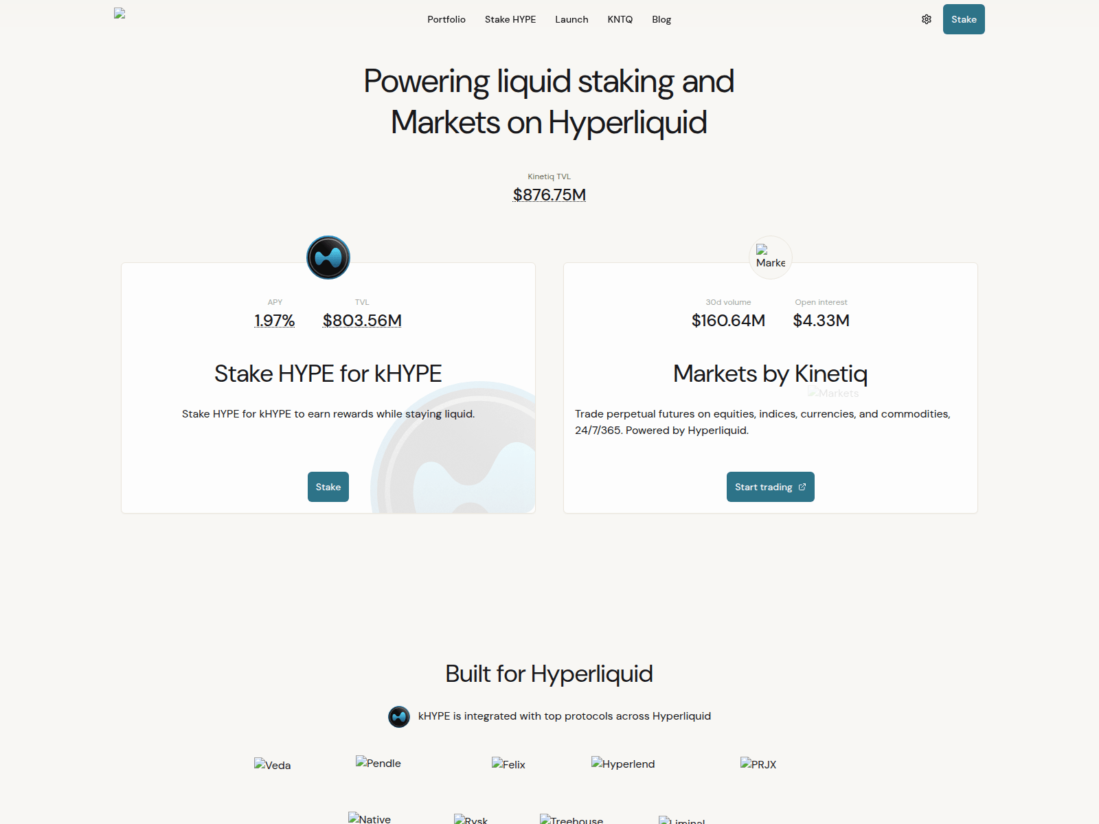 Знімок екрана kinetiq.trade