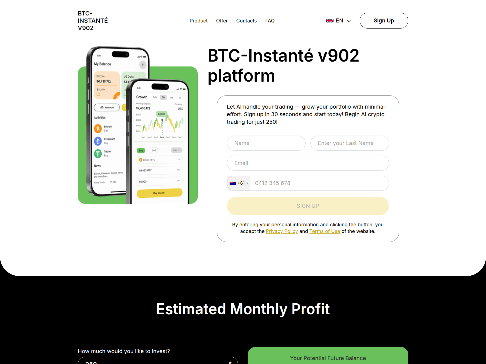 Screenshot of btc-instante-v902.sbs