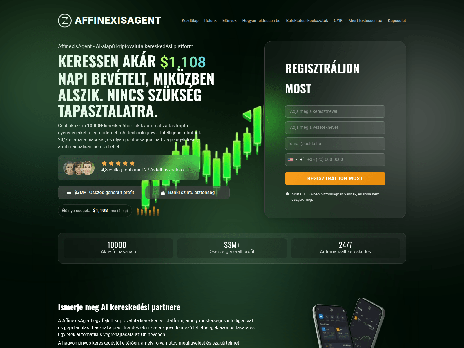 Screenshot of affinexisagenttrade.com