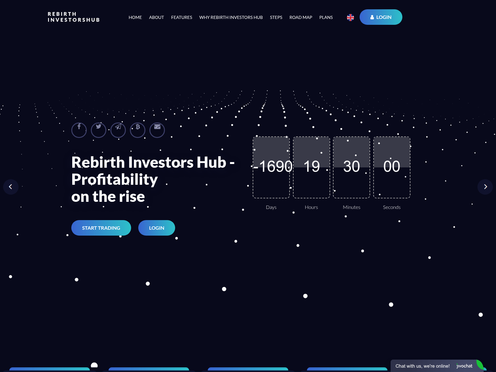 Screenshot of rebirthinvestorhub.com