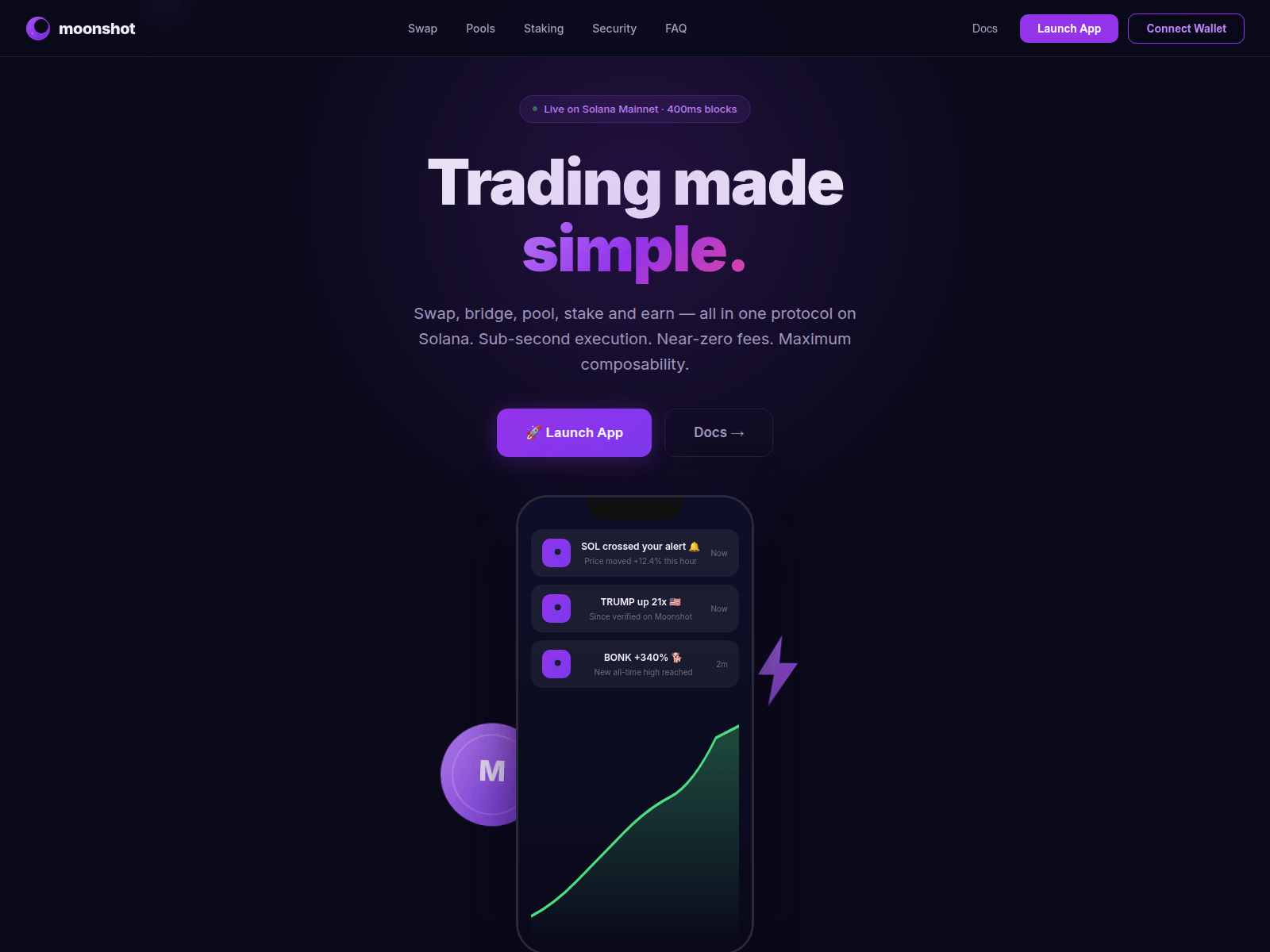 Screenshot of moonshot-dex.net