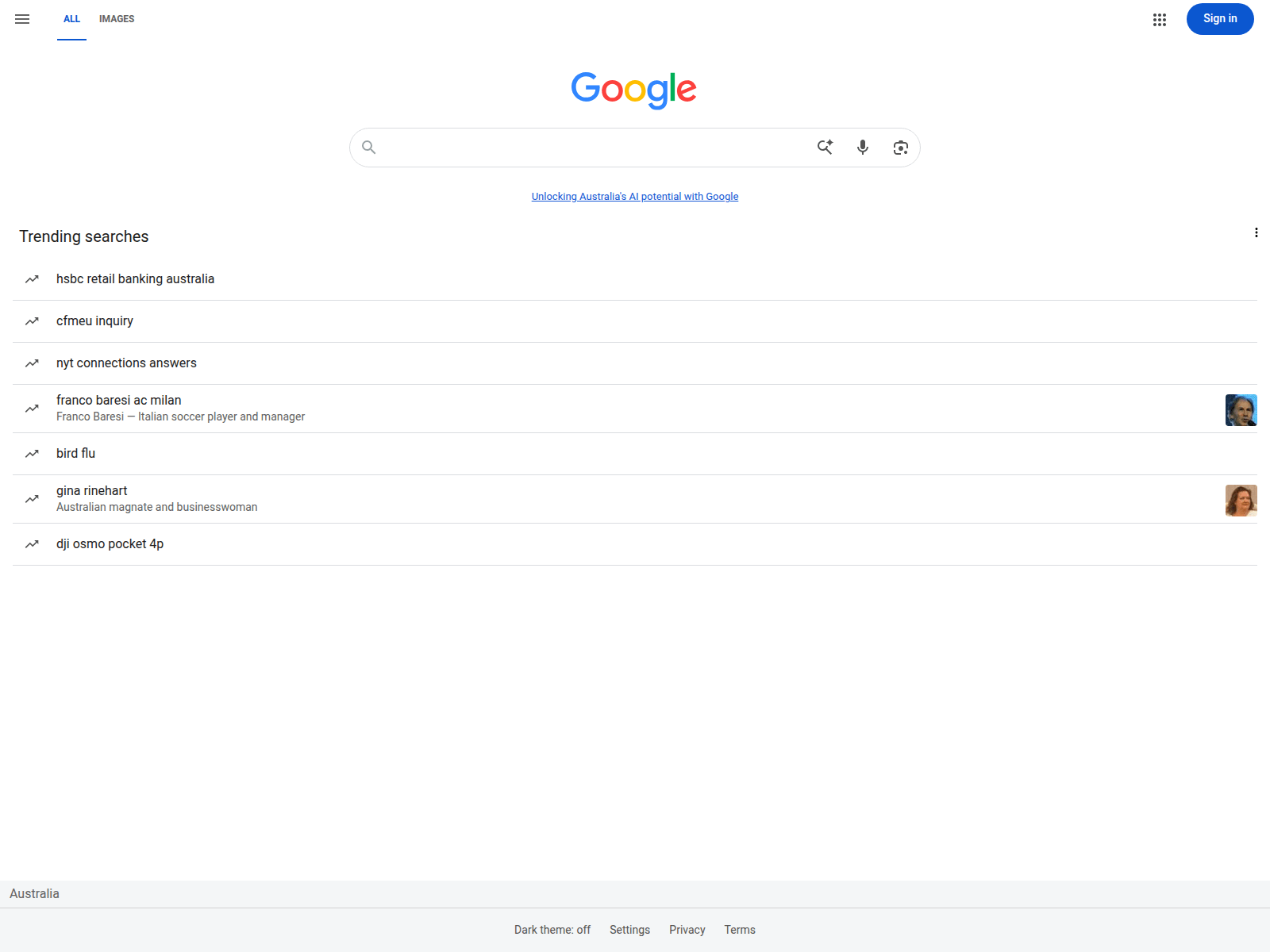 Screenshot of gclidapis.com