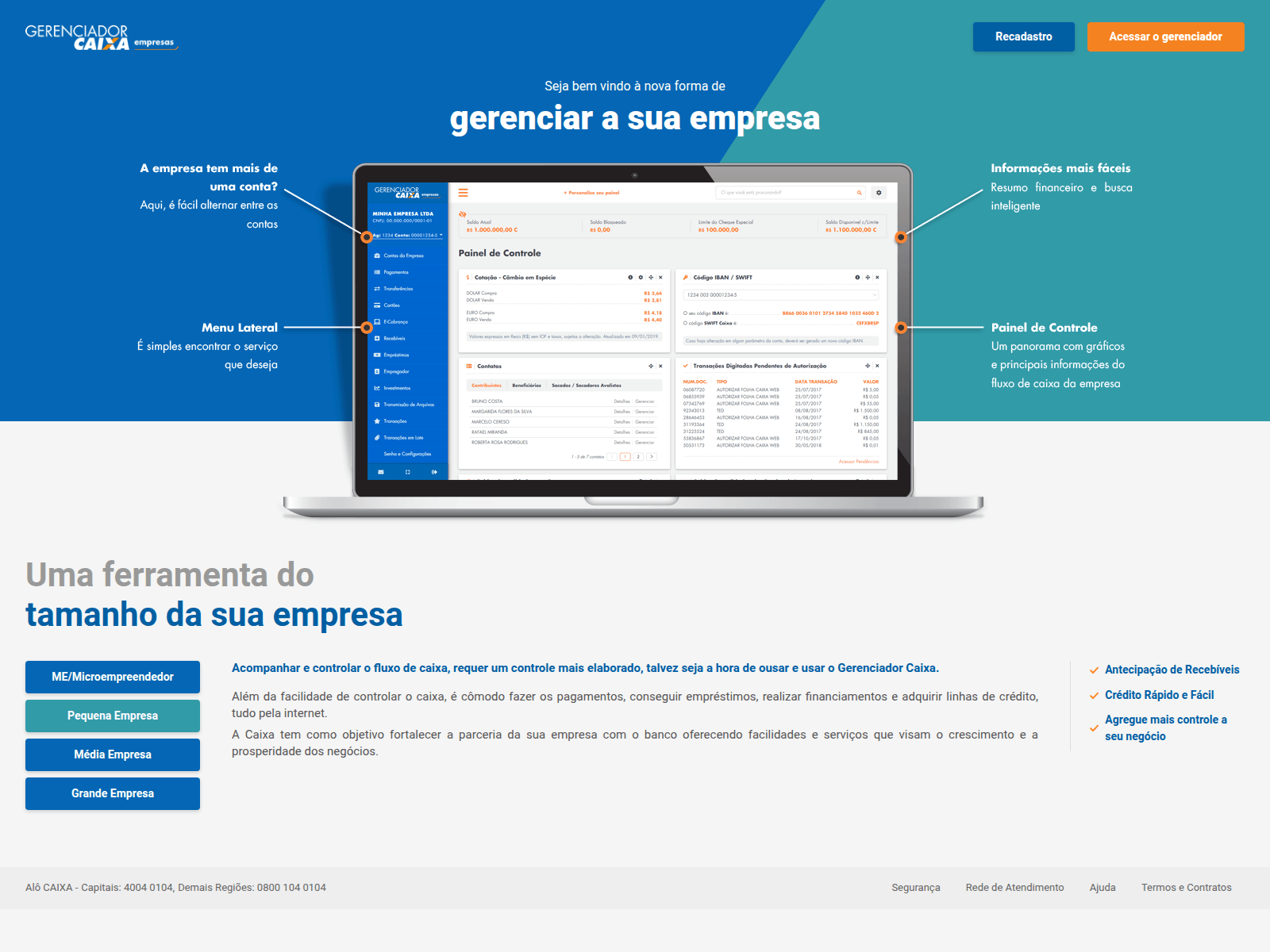 Screenshot of caixamodulopj.com