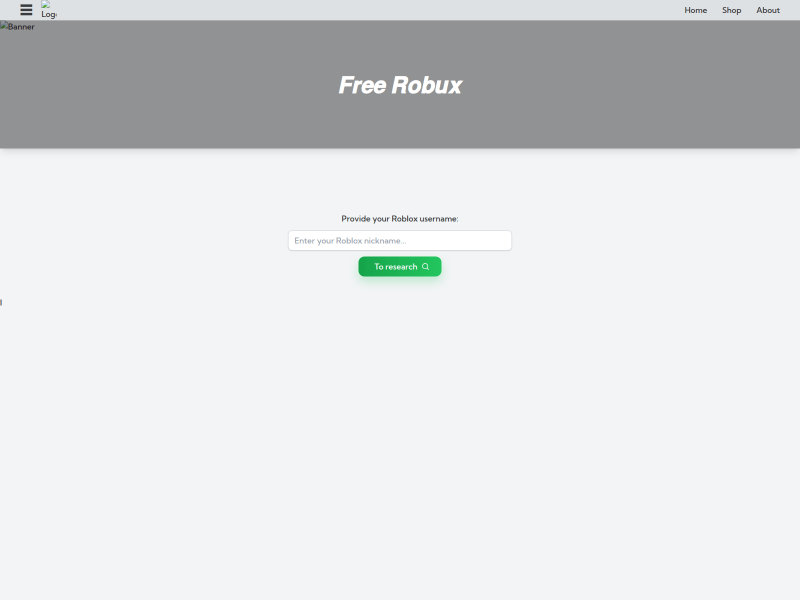 Screenshot of r0bux-premium-page.blogspot.com