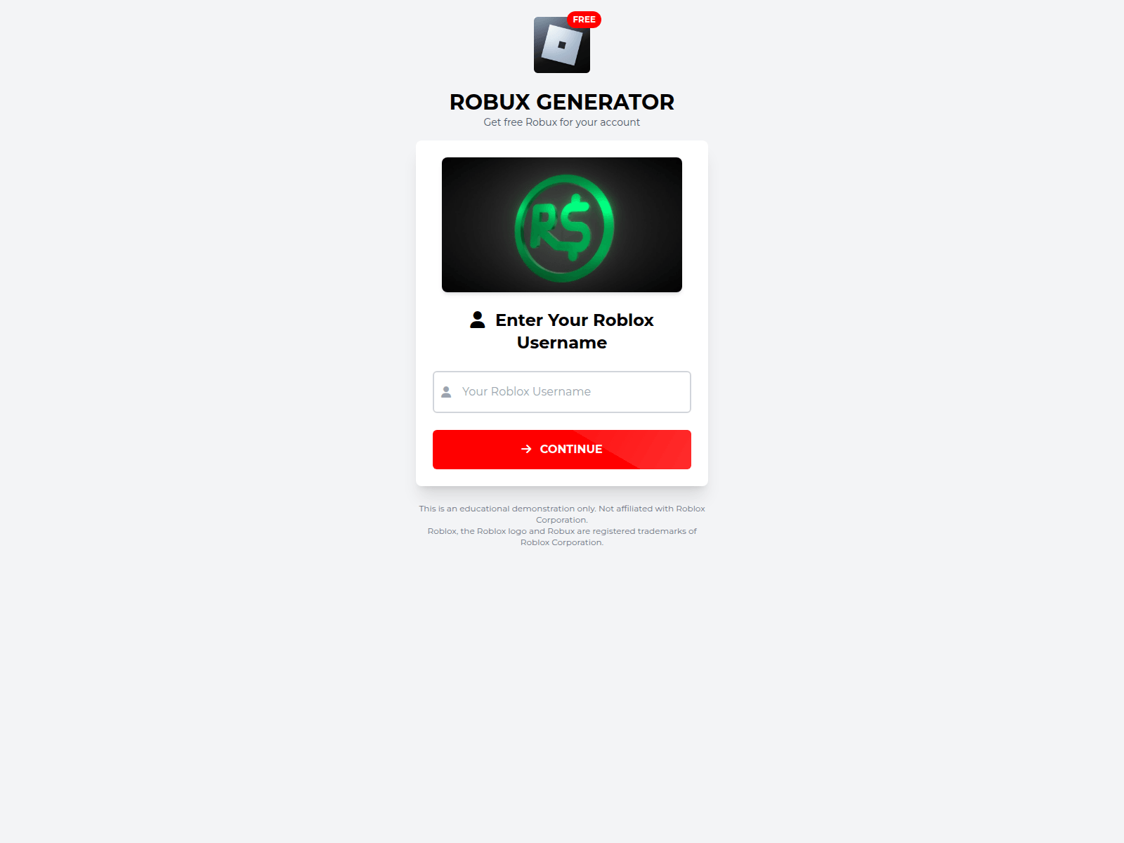 Screenshot of 10k--robux2026.blogspot.com