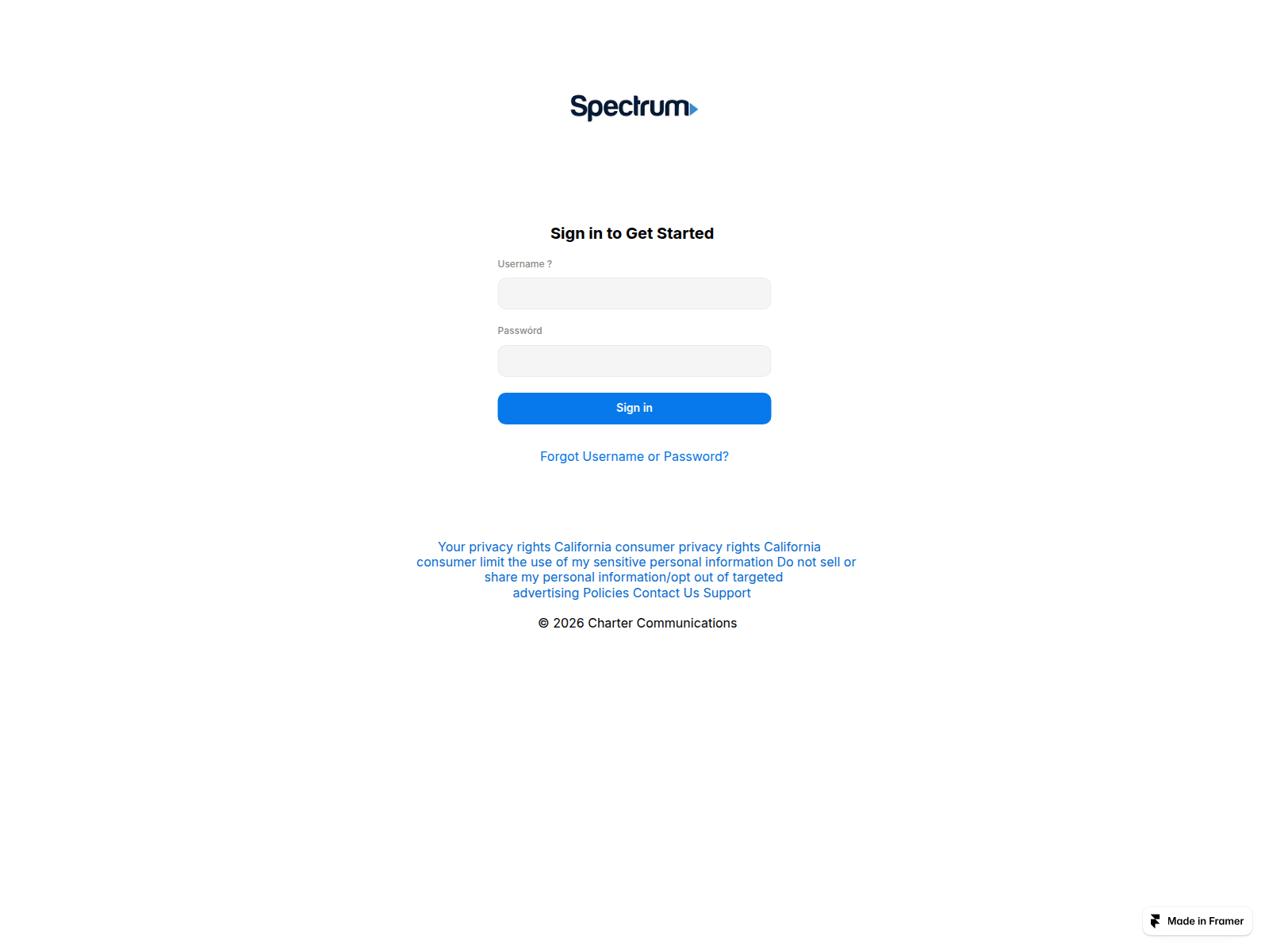 Screenshot of make-courgette-949087.framer.app