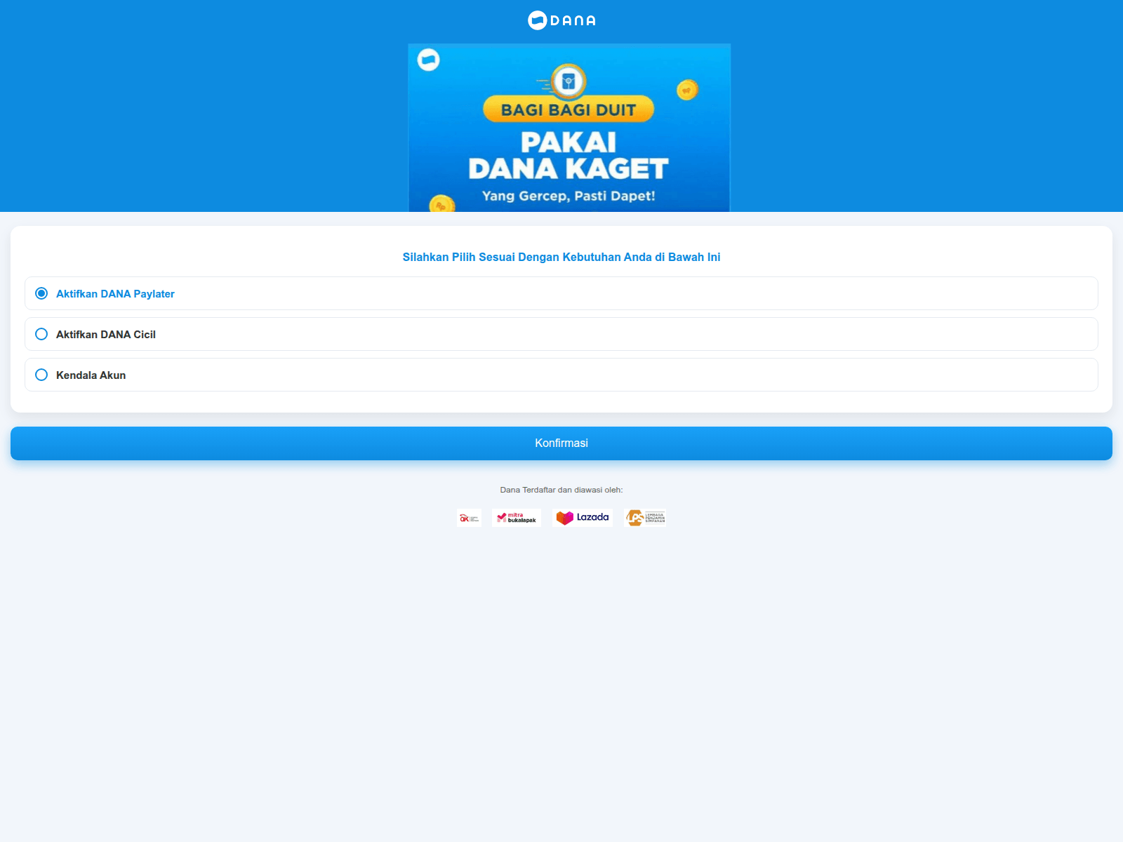 Screenshot of danaindonesia-l.netlify.app
