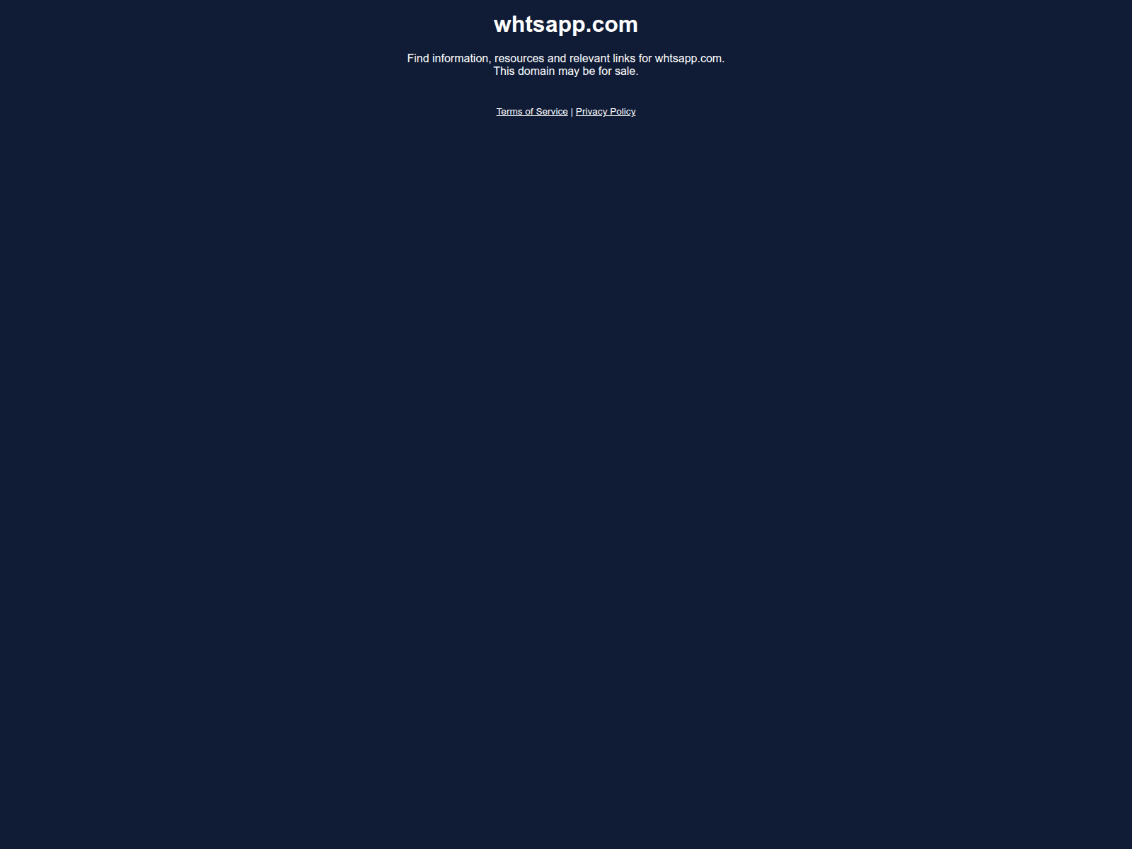 Screenshot of my.whtsapp.com