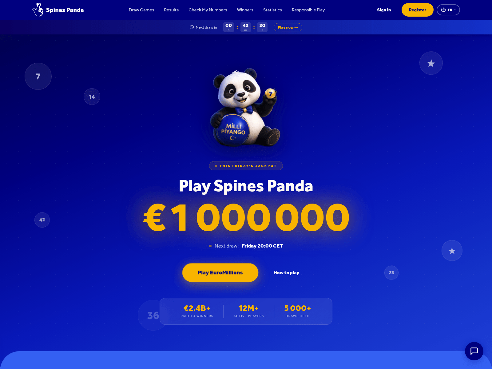Screenshot of spinepandas.com
