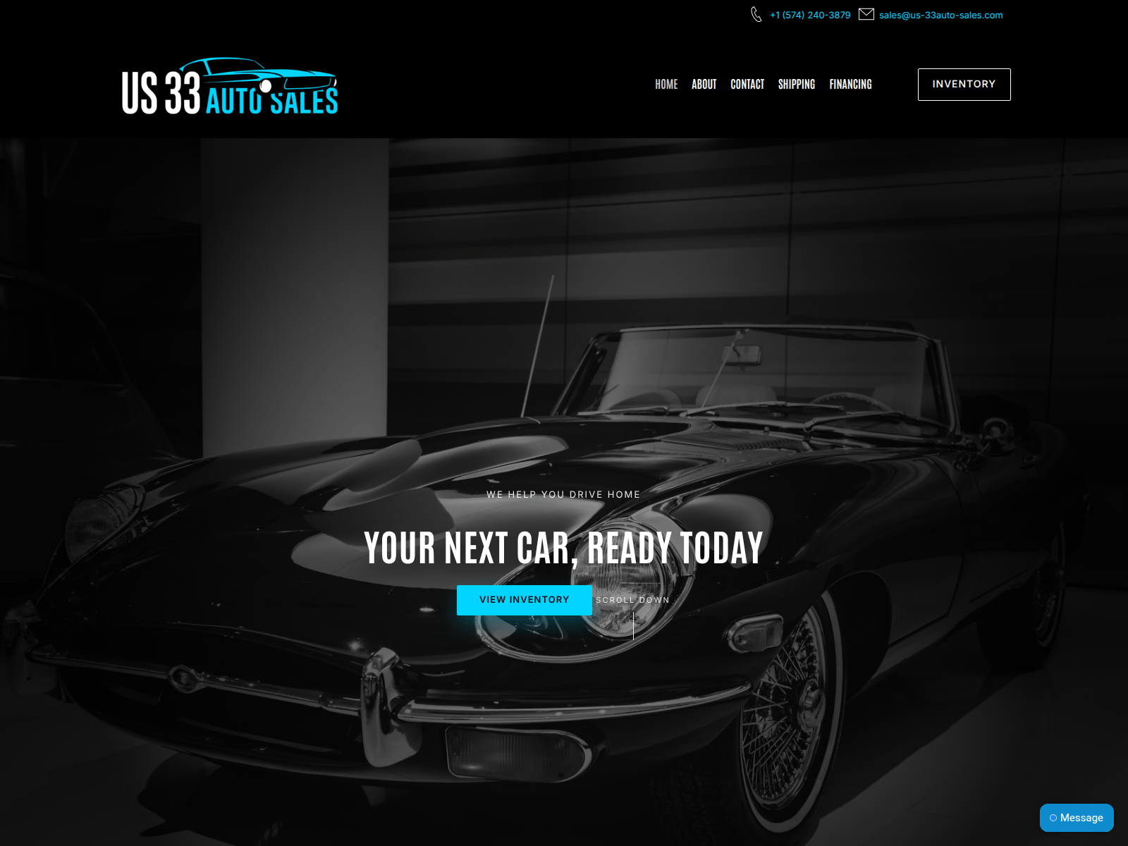 Screenshot of us-33autosales.com