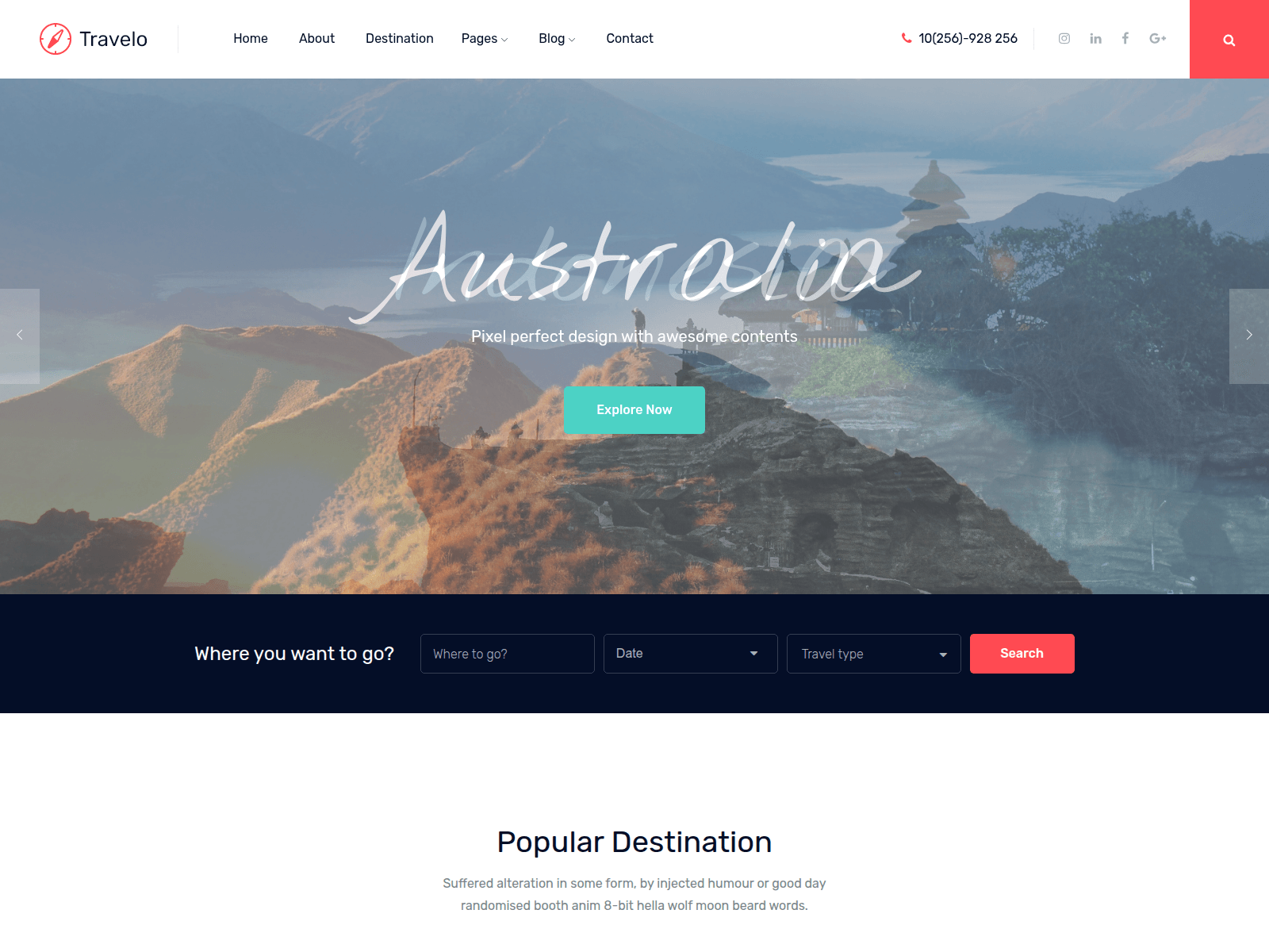 Screenshot of traveloo.live