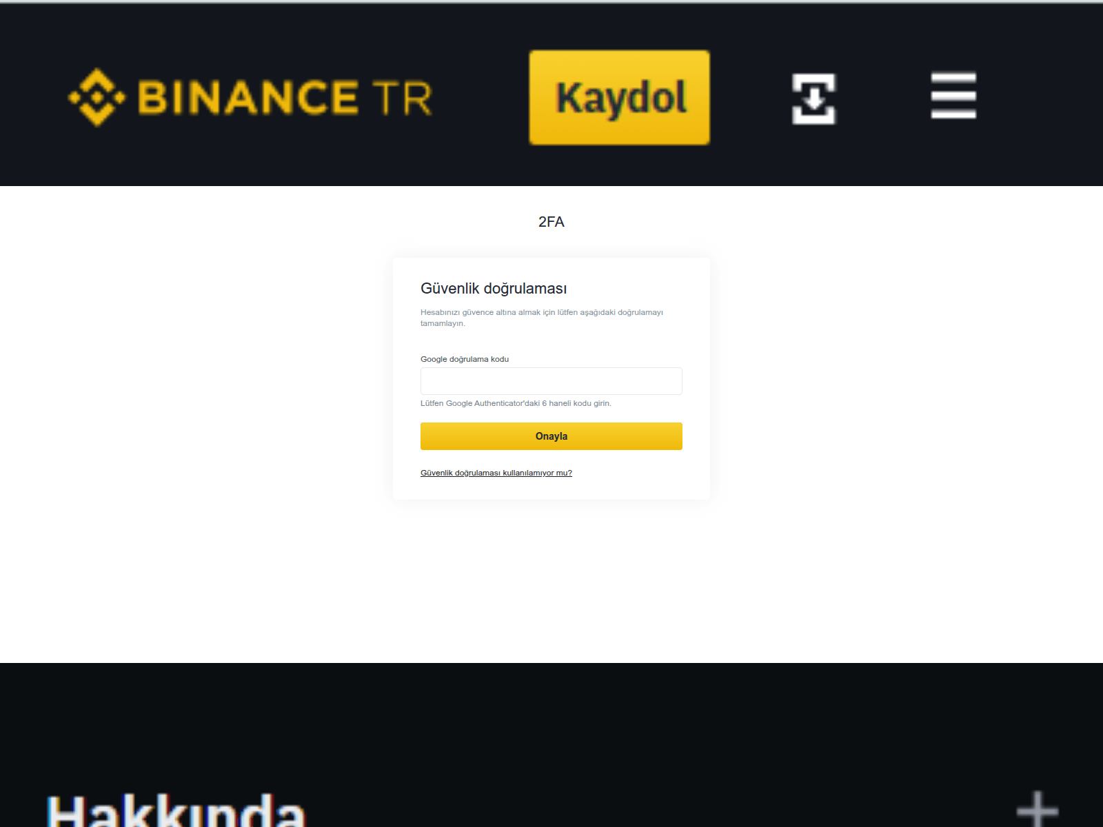 Screenshot of tr-binancelogin.com