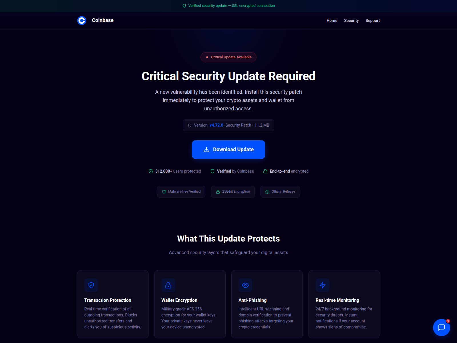 Screenshot of coinbase.com.v3250.com