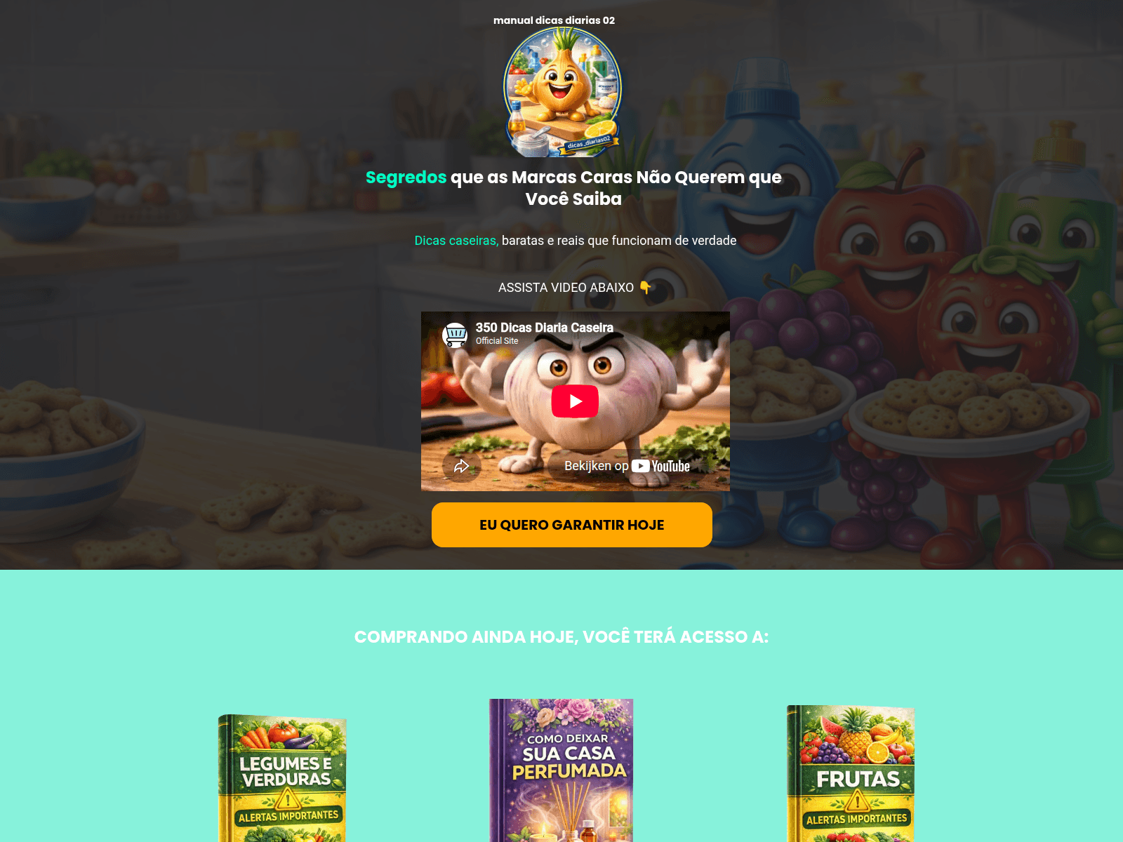 Screenshot of receitasdiaria.shop