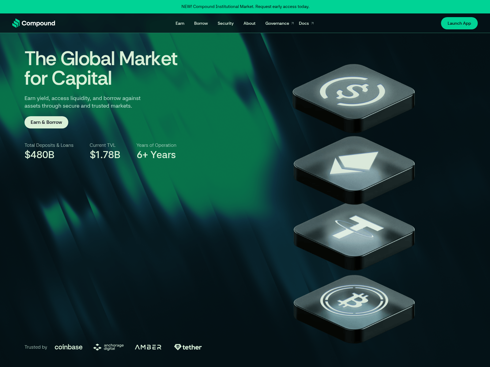 Screenshot of compound.xyz