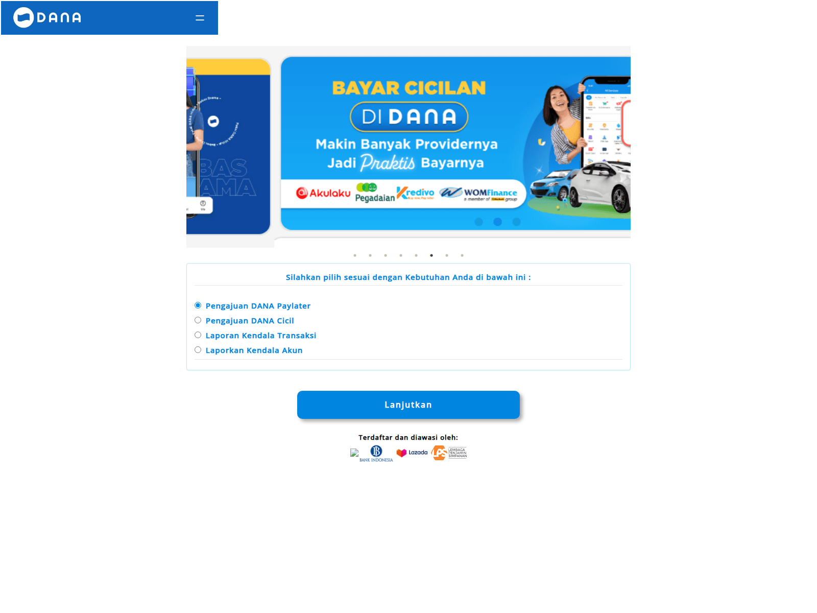 Screenshot of aktifkaanpaylattersx.iux.my.id