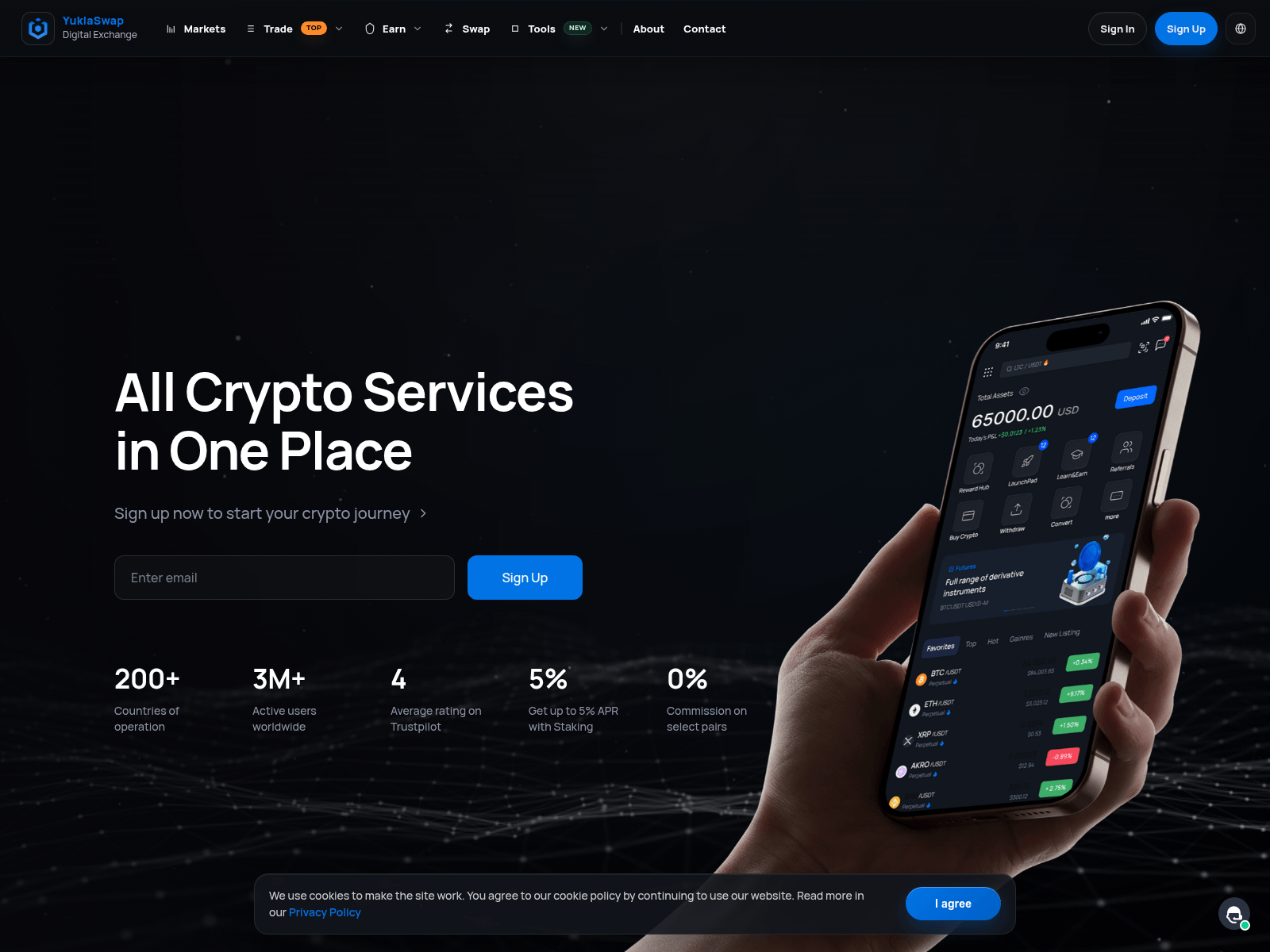 Screenshot of yuklaswap.com