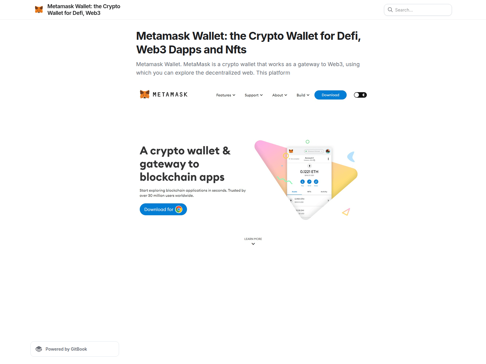 Screenshot of melltnnhk-wollet.gitbook.io