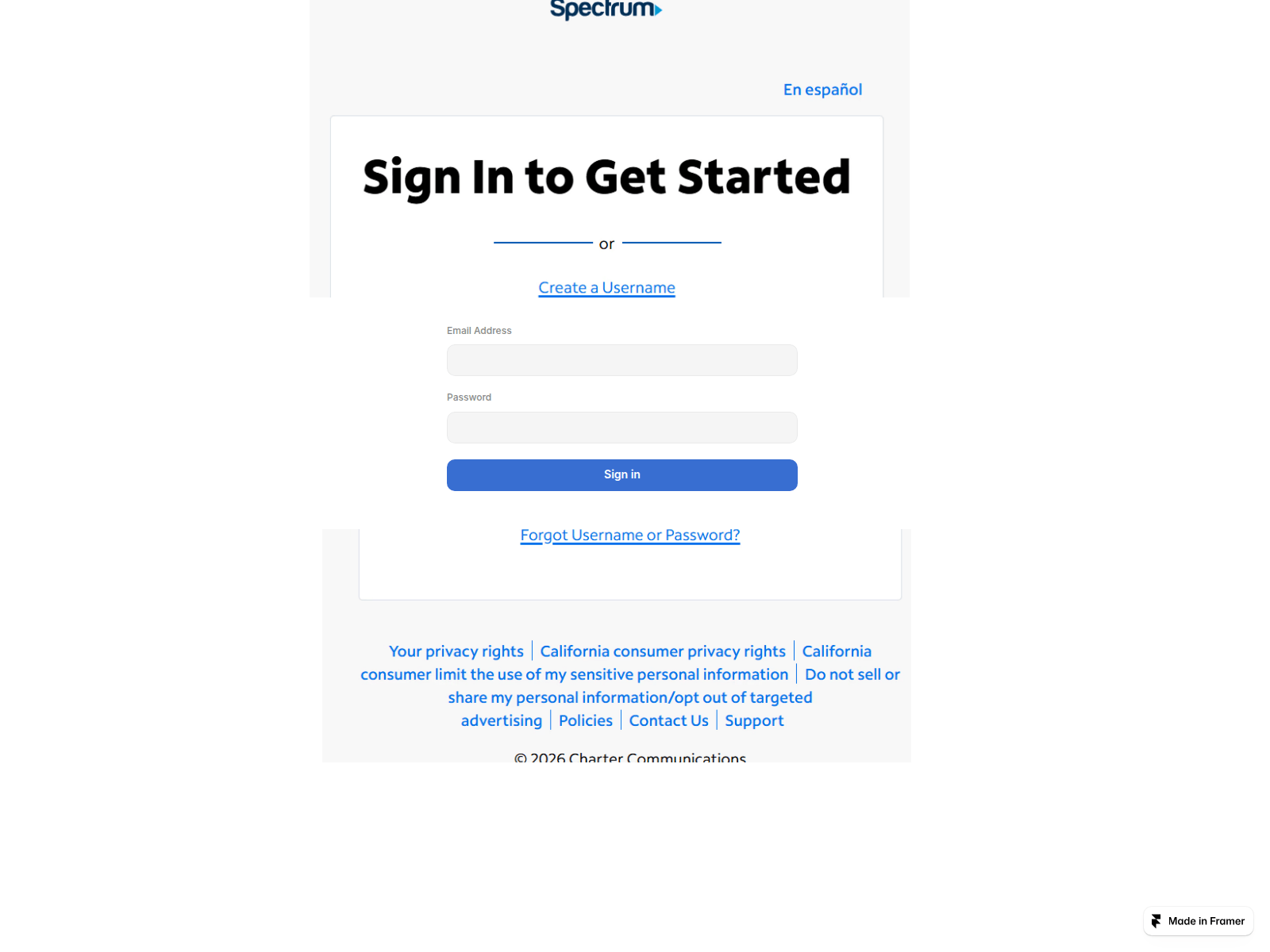 Screenshot of giant-ways-340713.framer.app