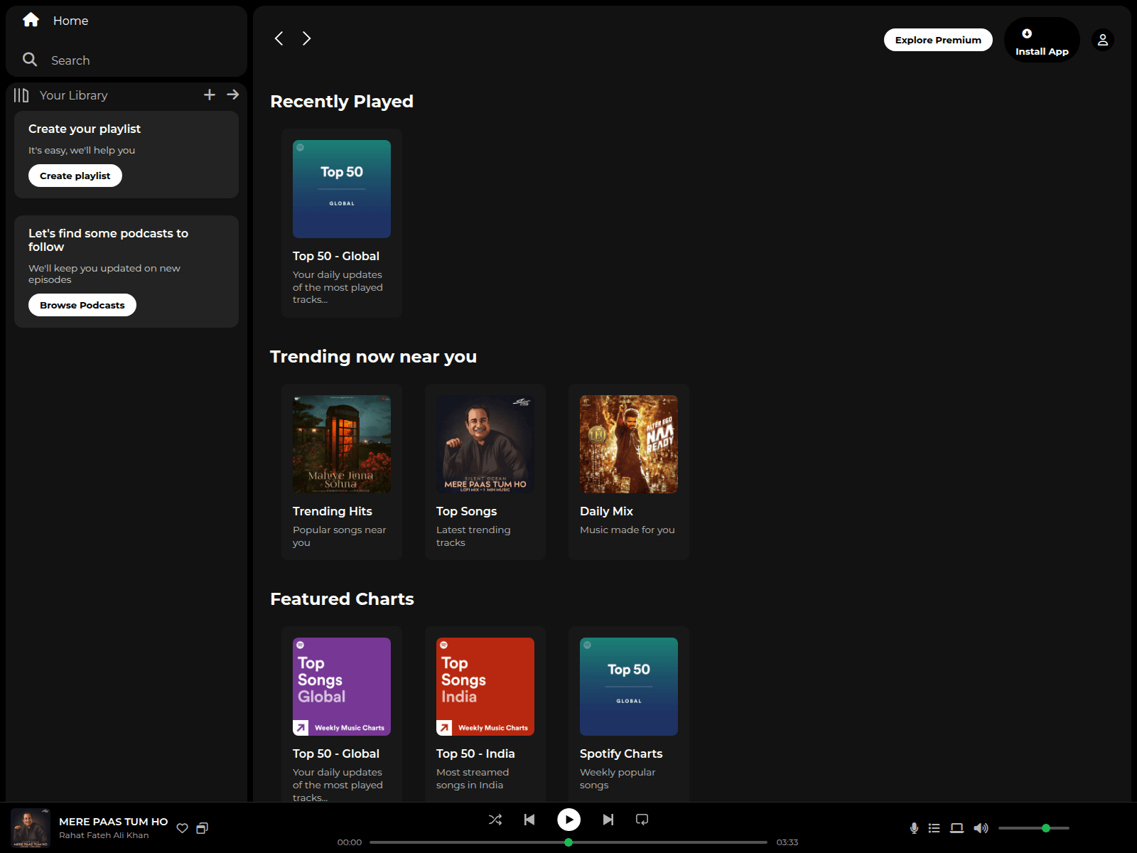 Screenshot of techwithmanish.github.io