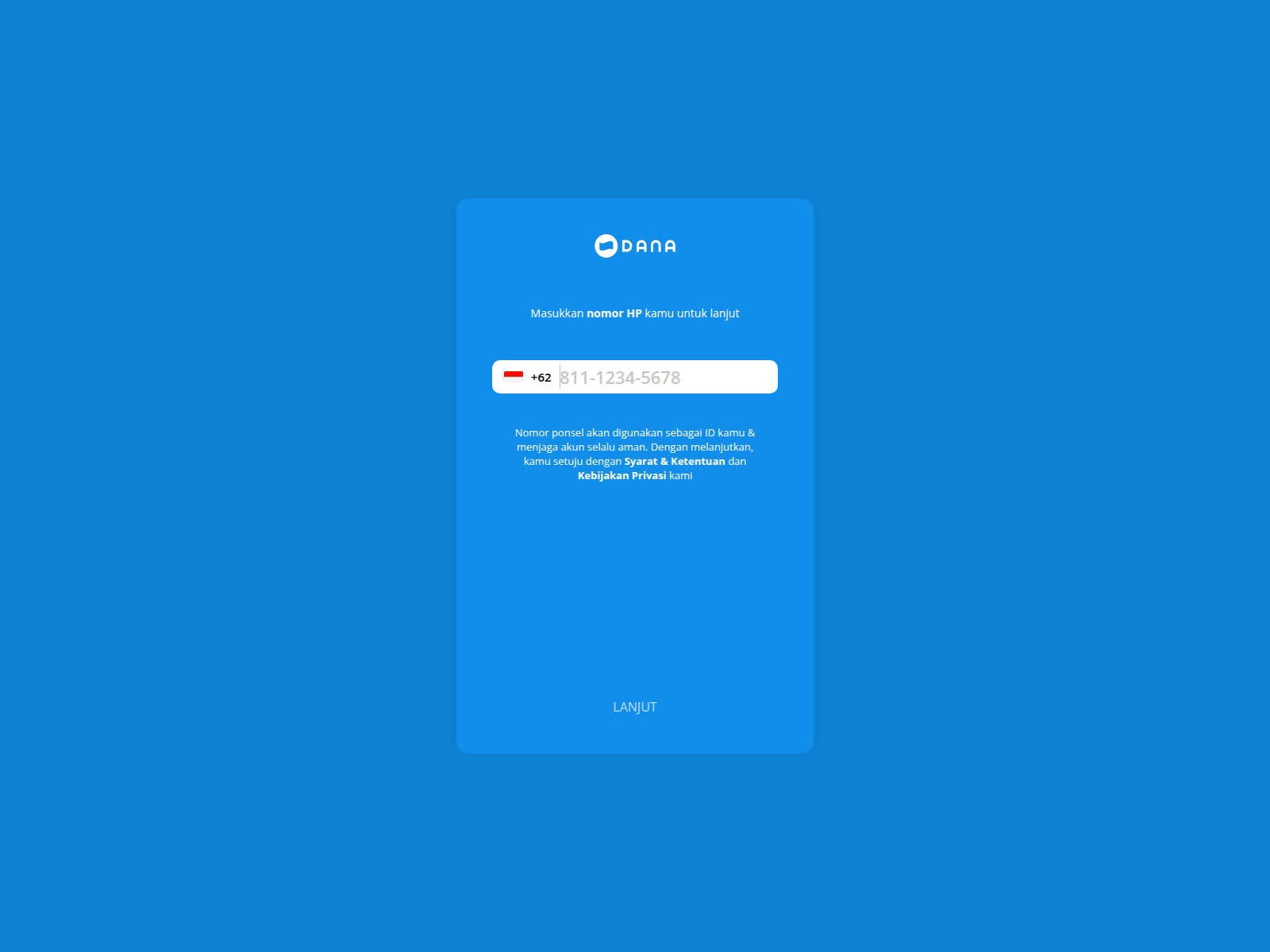 Screenshot of webbsite-dana.complaiin.my.id