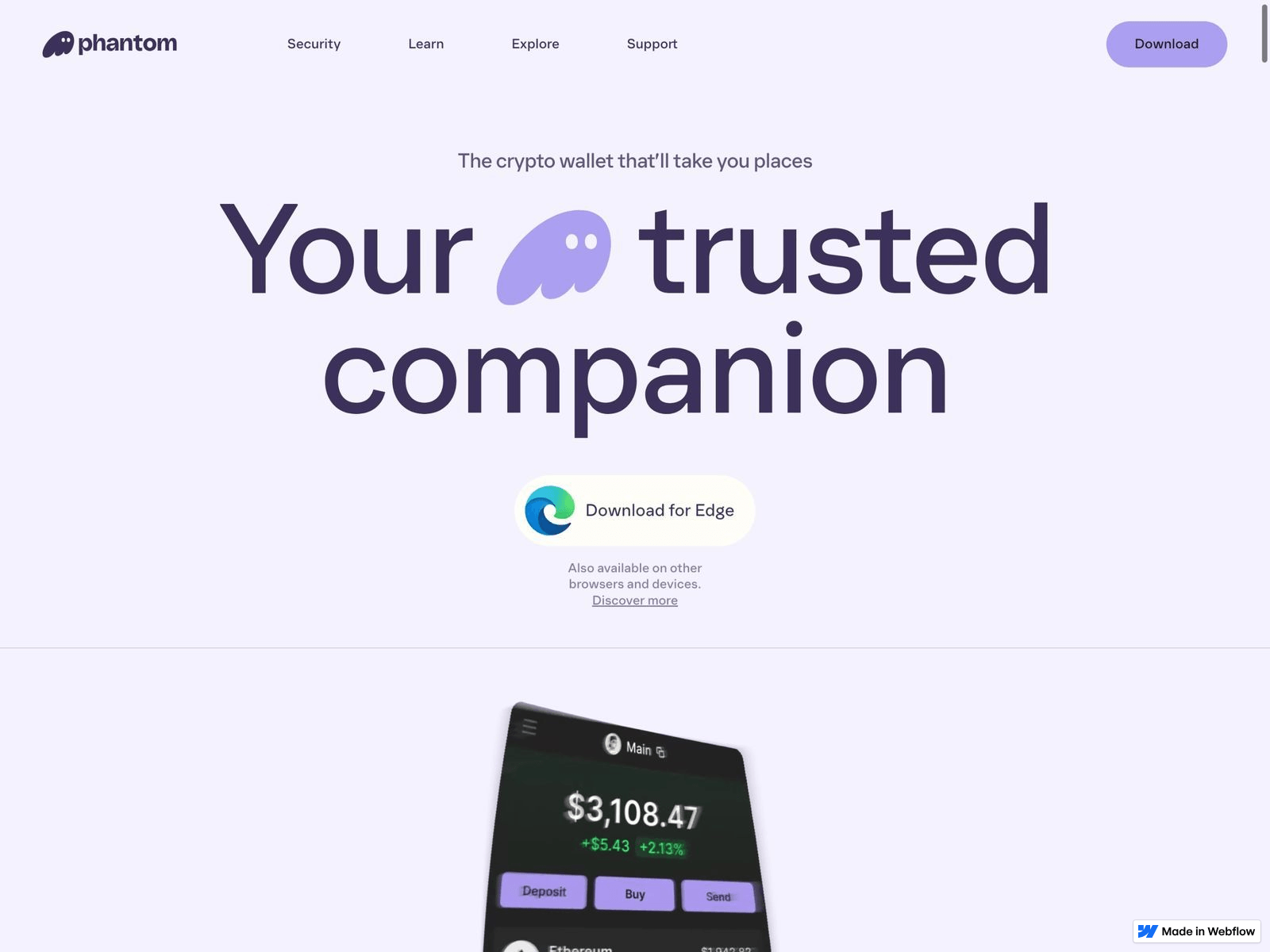 Screenshot of usa-phantom--auth.webflow.io