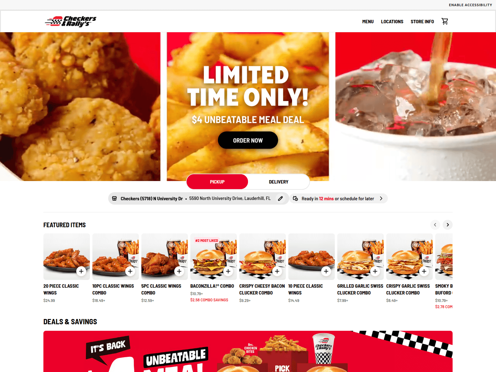 Screenshot of checkersandrallyss.com