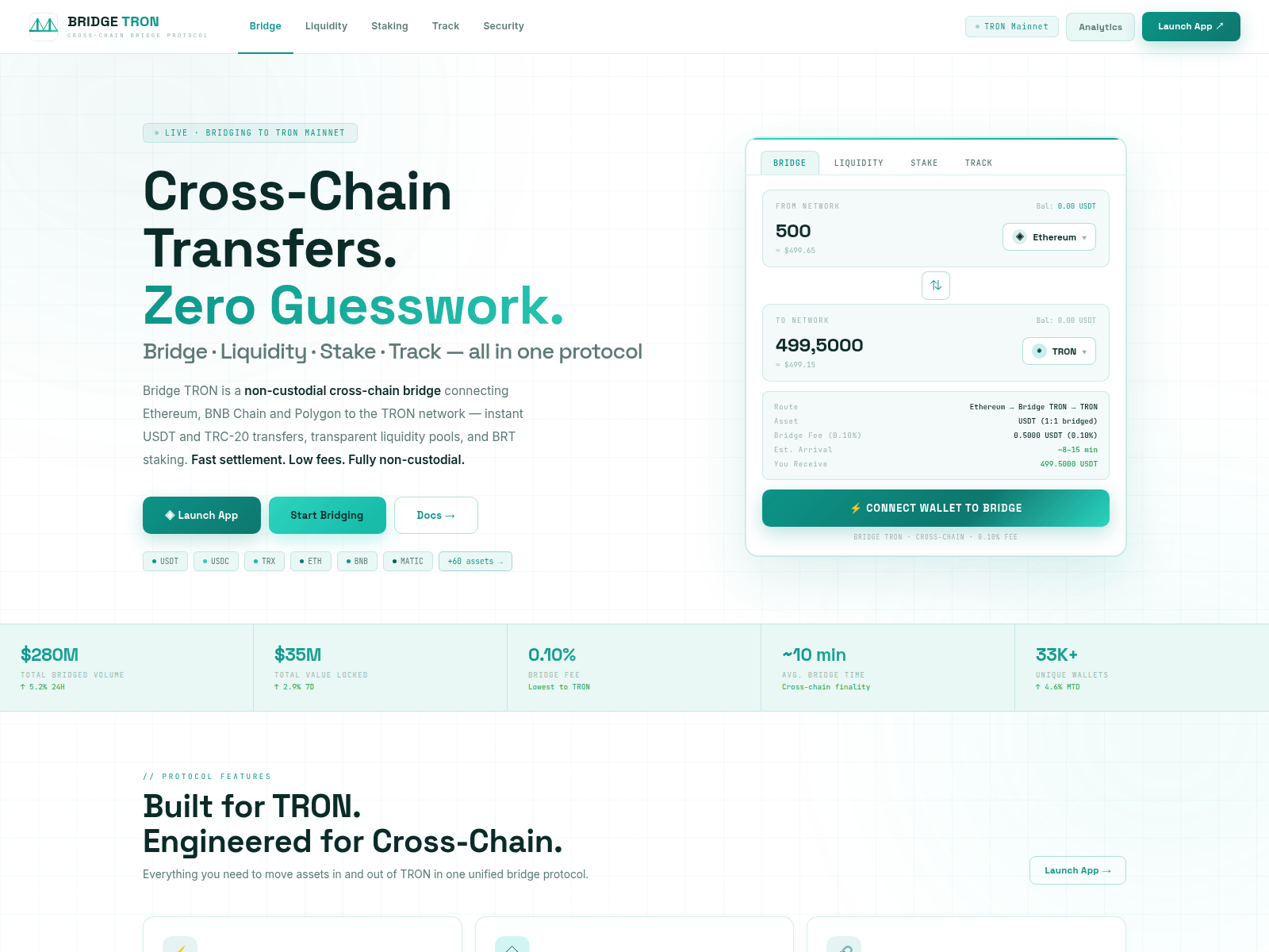 Screenshot of bridgetron.org