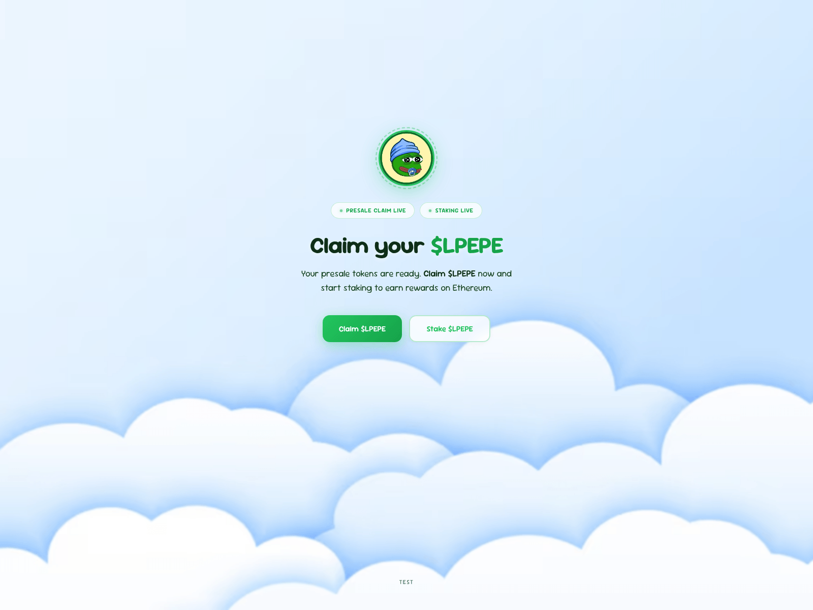 Screenshot of litttlepepe.live