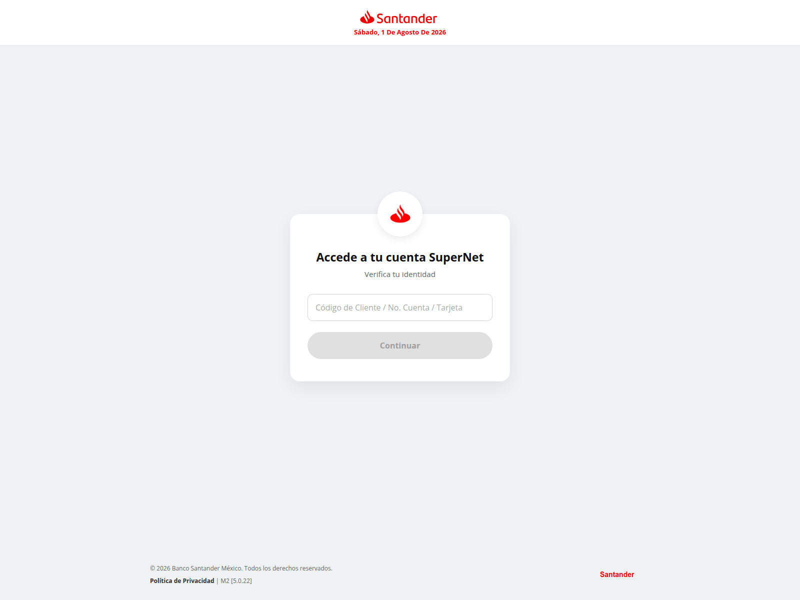 Screenshot of santandermx.dothome.co.kr