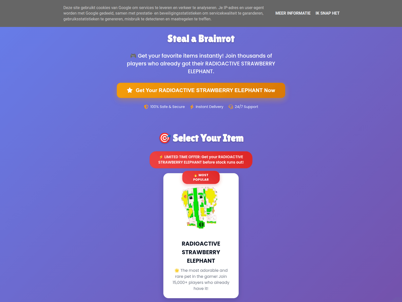 Screenshot of radelephant.blogspot.com