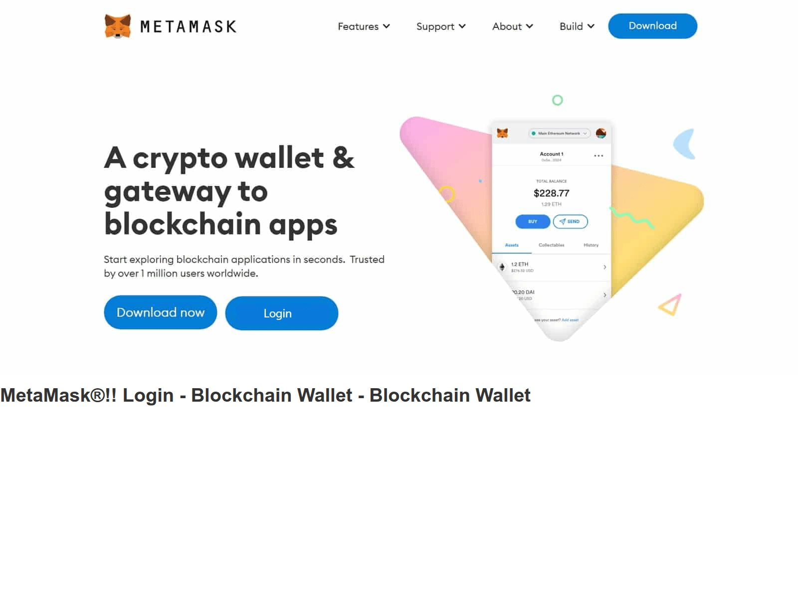 Screenshot of mettaskchrome.webflow.io