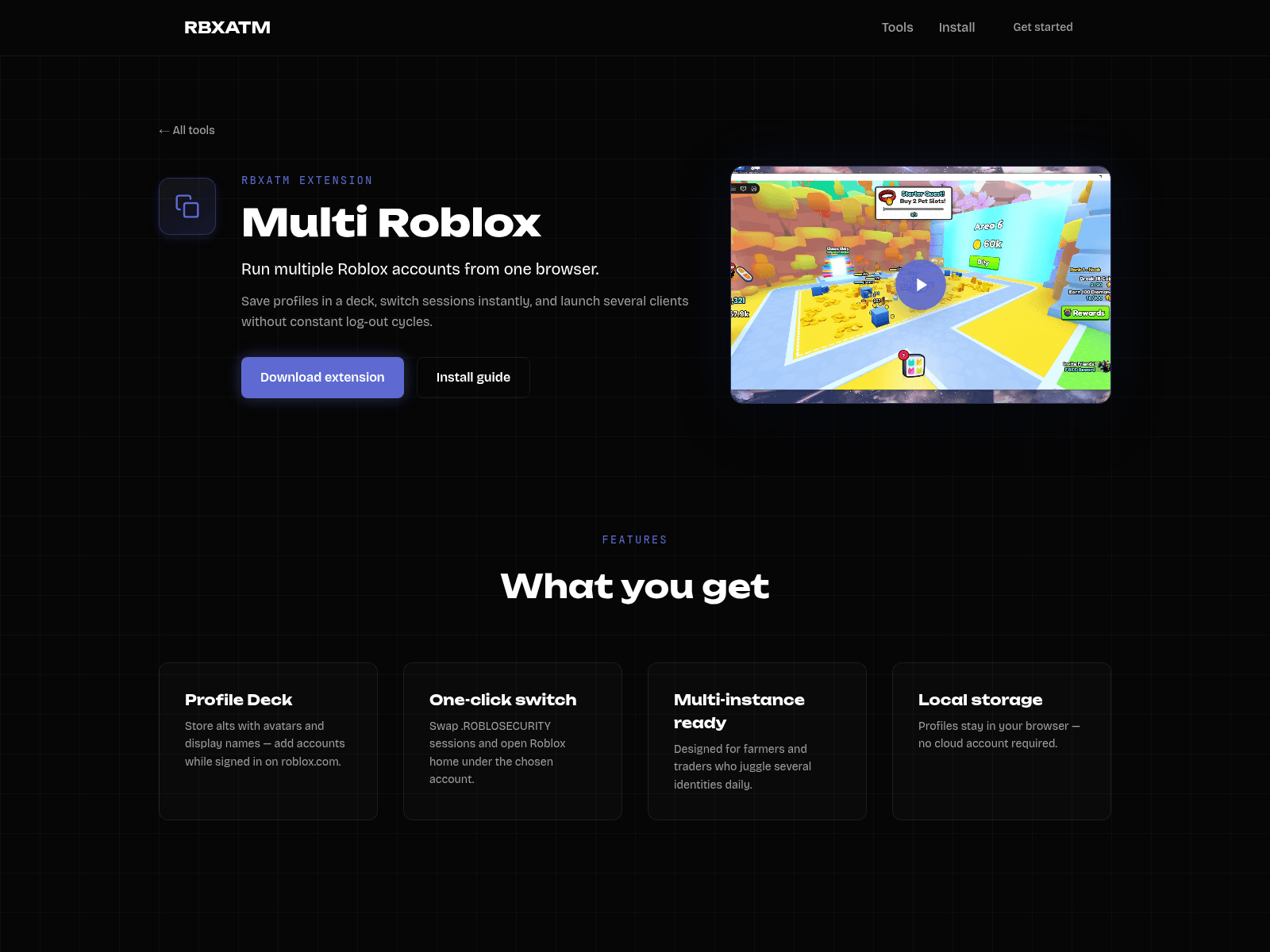 Screenshot of rbxatm.icu