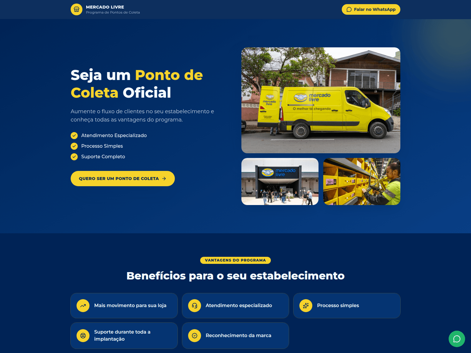 Screenshot of pontodecoletamercadolivre.site