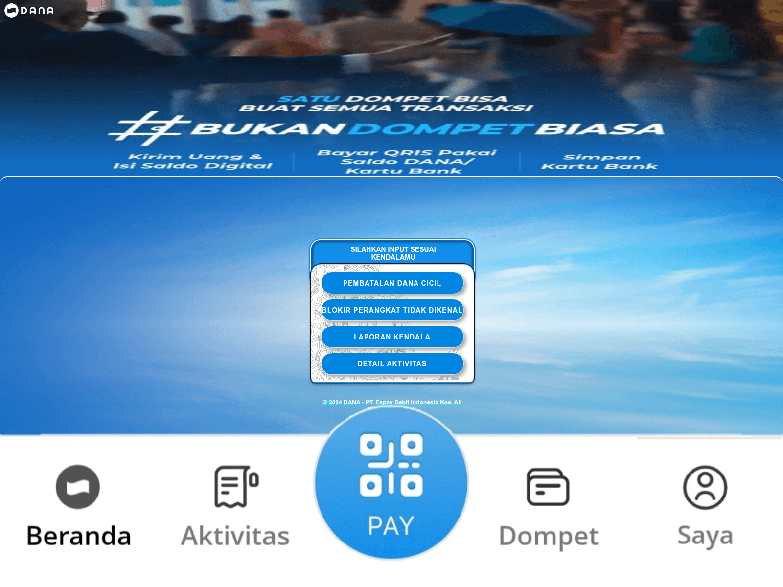 Screenshot of infodana-protection.netlify.app
